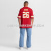 Mens Nike Deon Bush Red Kansas City Chiefs Game Player Jersey