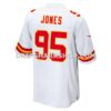NFL16ea1eG06-9c5bbb Mens Nike Chris Jones White Kansas City Chiefs Game Jersey