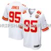 NFL16ea1eM01-19691c Mens Nike Chris Jones White Kansas City Chiefs Game Jersey