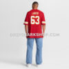 Mens Nike Willie Lanier Red Kansas City Chiefs Retired Player Jersey