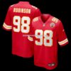 Mens Nike Janarius Robinson Red Kansas City Chiefs Team Game Jersey