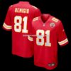 NFL16f139G04-d9a501 Mens Nike Nikko Remigio Red Kansas City Chiefs Team Game Jersey