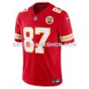 Mens Nike Travis Kelce Red Kansas City Chiefs Vapor Fuse Limited Jersey