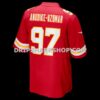 Mens Nike Felix Anudike Uzomah Red Kansas City Chiefs Game Jersey