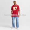 Mens Nike Felix Anudike Uzomah Red Kansas City Chiefs Game Jersey