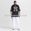 Mens Nike Howie Long Black Las Vegas Raiders Game Retired Player Jersey