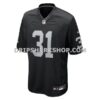 Mens Nike Raheem Mostert Black Las Vegas Raiders Team Game Jersey