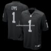 Mens Nike Marcus Epps Black Las Vegas Raiders Game Player Jersey