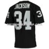 Mens Mitchell And Ness Bo Jackson Black Las Vegas Raiders 1990 Authentic Throwback Retired Player Jersey Pi3614000