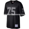 Mens Mitchell And Ness Howie Long Black Las Vegas Raiders Retired Player Legacy Replica Jersey Pi1432000