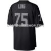 Mens Mitchell And Ness Howie Long Black Las Vegas Raiders Retired Player Legacy Replica Jersey Pi1432000