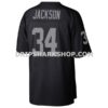Mens Mitchell And Ness Bo Jackson Black Las Vegas Raiders Legacy Replica Jersey
