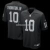 Mens Nike Donte Thornton Jr Black Las Vegas Raiders Team Game Jersey