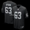 Mens Nike Gene Upshaw Black Las Vegas Raiders Game Retired Player Jersey