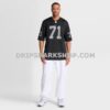 NFL173bb8G10-1bd838 Mens Nike Dj Glaze Black Las Vegas Raiders Team Game Jersey
