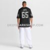 Mens Nike Alex Cappa Black Las Vegas Raiders Team Game Jersey