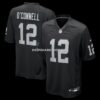 Mens Nike Aidan Oconnell Black Las Vegas Raiders Team Game Jersey
