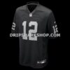 Mens Nike Aidan Oconnell Black Las Vegas Raiders Team Game Jersey