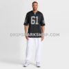 Mens Nike Jordan Meredith Black Las Vegas Raiders Game Player Jersey