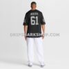 Mens Nike Jordan Meredith Black Las Vegas Raiders Game Player Jersey