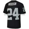 Mens Mitchell And Ness Charles Woodson Black Las Vegas Raiders Legacy Replica Jersey