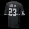 NFL175a89G06-7cbe20 Mens Nike David Long Jr Black Las Vegas Raiders Team Game Jersey
