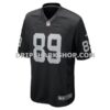 Mens Nike Brock Bowers Black Las Vegas Raiders Player Game Jersey
