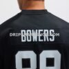 Mens Nike Brock Bowers Black Las Vegas Raiders Player Game Jersey
