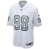 Mens Nike Maxx Crosby White Las Vegas Raiders Alternate Game Jersey