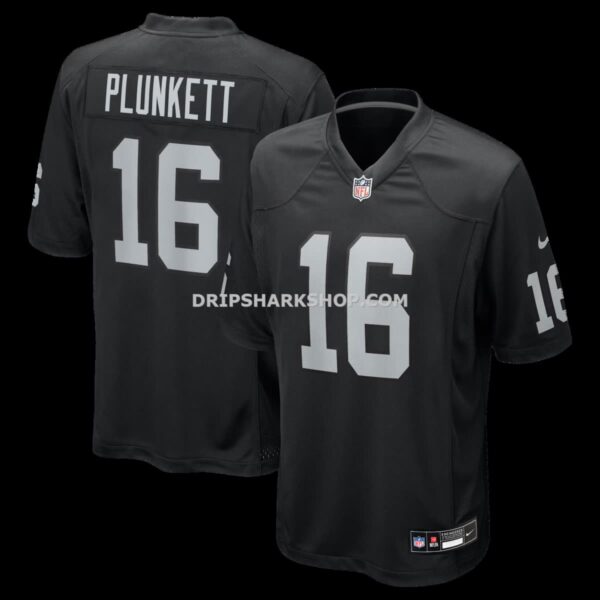 NFL176eadG04-1ec079 Mens Nike Jim Plunkett Black Las Vegas Raiders Game Retired Player Jersey