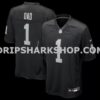 NFL177384M01-559f6d Mens Nike Number 1 Dad Black Las Vegas Raiders Game Jersey