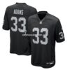 Mens Nike Jamal Adams Black Las Vegas Raiders Team Game Jersey