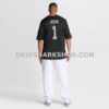 Mens Nike Number 1 Groom Black Las Vegas Raiders Game Jersey