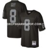 NFL1777a9M01-dded1c Mens Mitchell And Ness Ray Guy Black Las Vegas Raiders Legacy Replica Jersey Pi4401000
