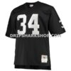 NFL178cf2G01-7689ef Mens Mitchell And Ness Bo Jackson Black Las Vegas Raiders Big And Tall 1988 Retired Player Replica Jersey Pi3300000