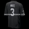 Mens Nike Zamir White Black Las Vegas Raiders Team Game Jersey
