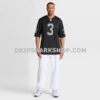 Mens Nike Zamir White Black Las Vegas Raiders Team Game Jersey