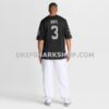 Mens Nike Zamir White Black Las Vegas Raiders Team Game Jersey