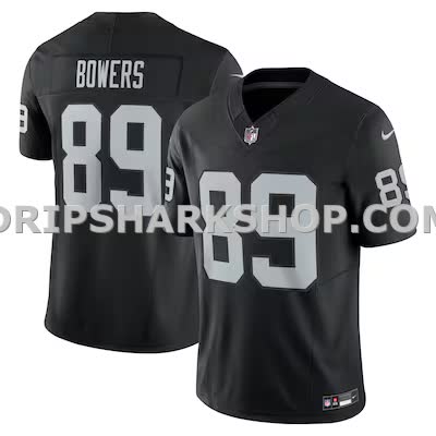Mens Nike Brock Bowers Black Las Vegas Raiders Team Vapor Fuse Limited Jersey