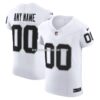 Mens Nike White Las Vegas Raiders Vapor Fuse Elite Custom Jersey