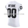 Mens Nike White Las Vegas Raiders Vapor Fuse Elite Custom Jersey
