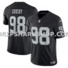 NFL17bf83M01-ce759c Mens Nike Maxx Crosby Black Las Vegas Raiders Vapor Fuse Limited Jersey