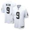Mens Nike Tyree Wilson White Las Vegas Raiders Game Jersey