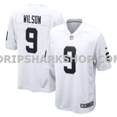 Mens Nike Tyree Wilson White Las Vegas Raiders Game Jersey