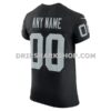 Mens Nike Black Las Vegas Raiders Vapor Fuse Elite Custom Jersey