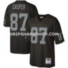NFL17c5cdM01-04e1a8 Mens Mitchell And Ness Dave Casper Black Las Vegas Raiders Legacy Replica Jersey Pi4401000