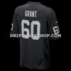 NFL17ca77G06-d4fdc8 Mens Nike Charles Grant Black Las Vegas Raiders Team Game Jersey