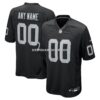 Mens Nike Black Las Vegas Raiders Custom Game Jersey