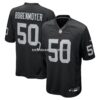 Mens Nike Jacob Bobenmoyer Black Las Vegas Raiders Game Player Jersey