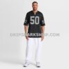 Mens Nike Jacob Bobenmoyer Black Las Vegas Raiders Game Player Jersey